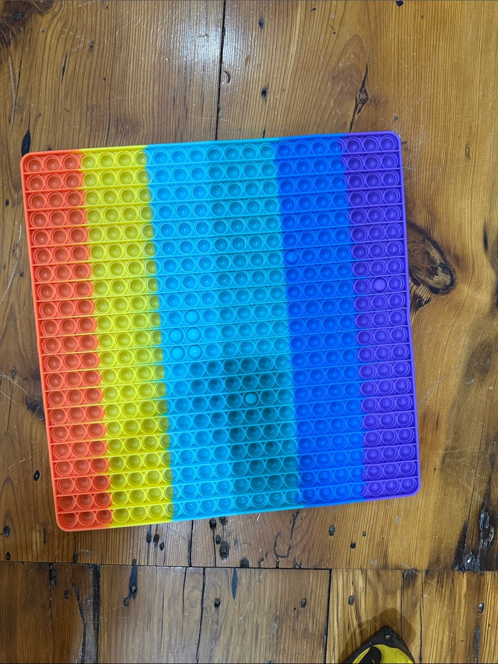 Large Jumbo Rainbow Pop-It Sensory Fidget Toy